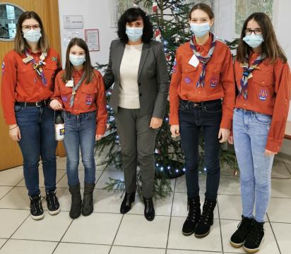 Prevzem Luči miru na Občini Divača-.3